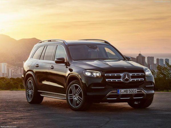 Мерседес gls белый