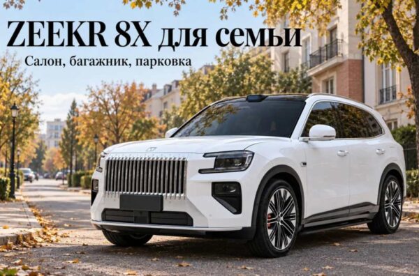 Белый ZEEKR 8X